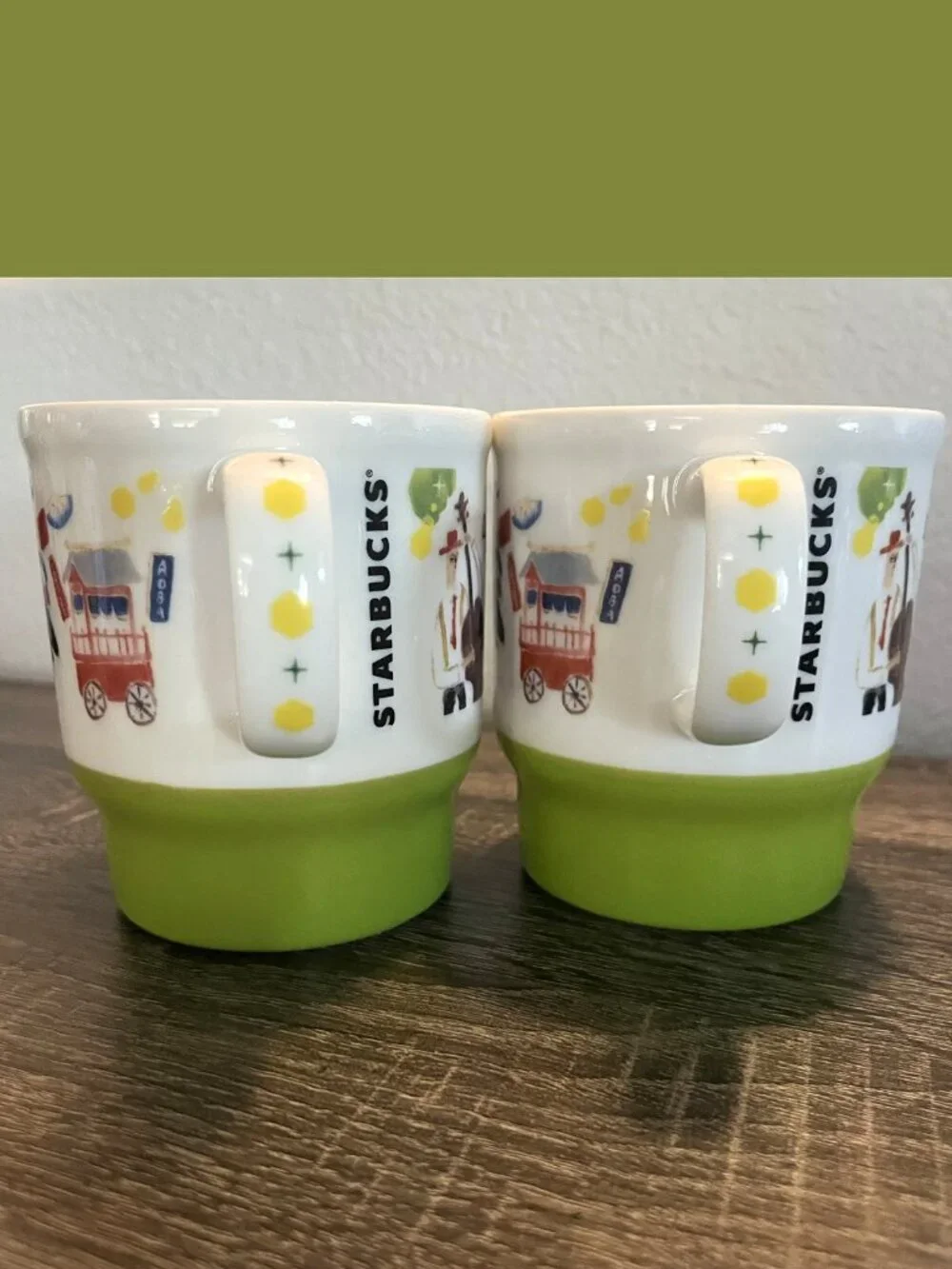 Starbucks Japan Geography Series City Sendai Mug 12oz Set of 2 - Limited Series